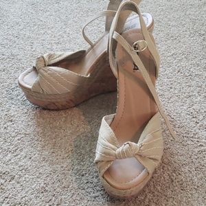 Platform wedge sandals